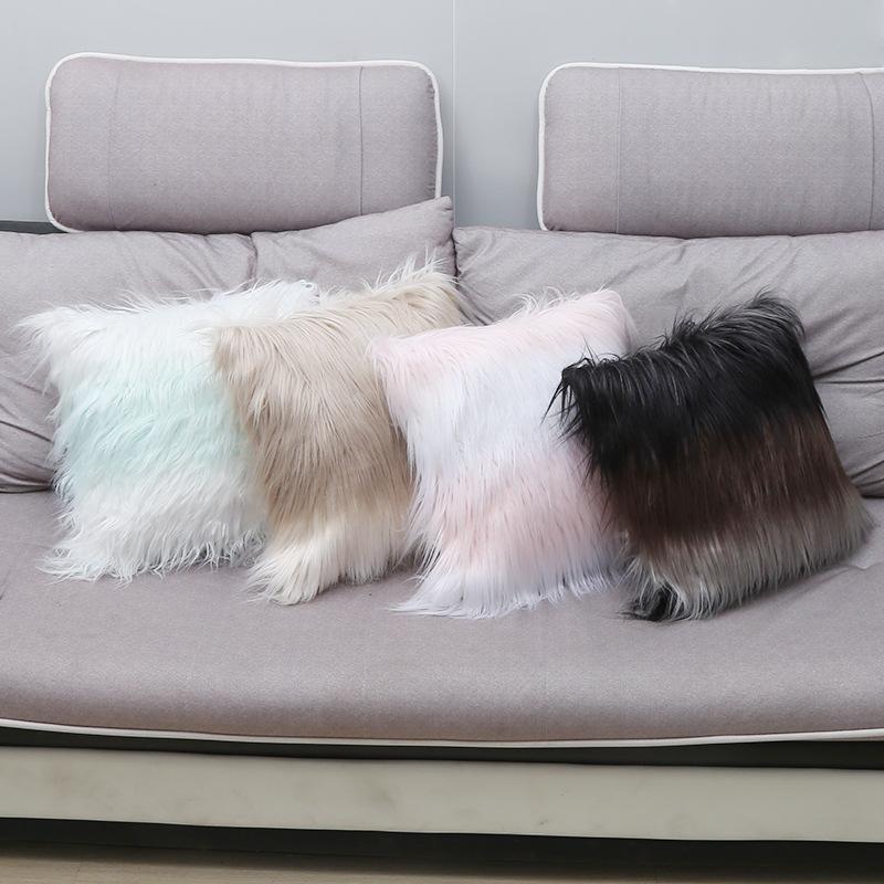 Plush Cushion Cover Soft Pillowcases Sofa Bed Decorative Fade Color Cushion Covers Pillow Case, Picture color
Plush Cushion Cover Soft Pillowcases Sofa Bed Decorative Fade Color Cushion Covers Pillow Case, Picture color