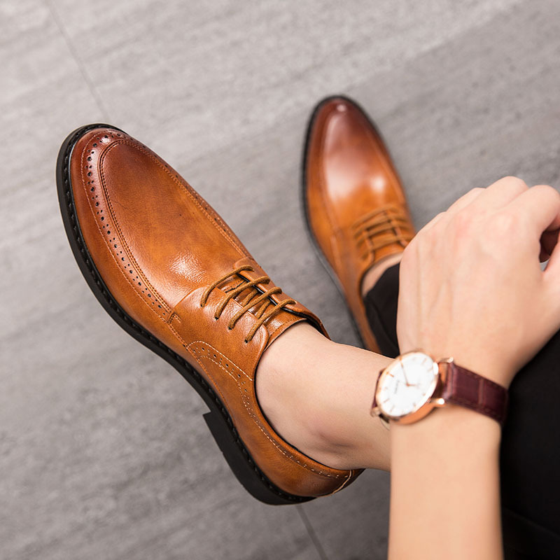2020 New Autumn 2020 New Mens Korean Leather Shoes British Business Casual Formal Wear Leather Shoes Trendy All-Matching Wedding Shoes, Black
2020 New Autumn 2020 New Mens Korean Leather Shoes British Business Casual Formal Wear Leather Shoes Trendy All-Matching Wedding Shoes, Black