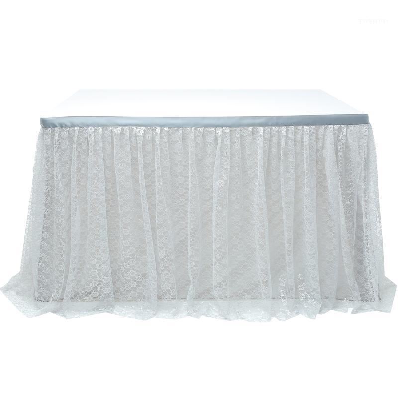 Table Skirt Wedding Celebration Tablecloth Tulle Lace For Baby Shower Party Birthday Banquet1
Table Skirt Wedding Celebration Tablecloth Tulle Lace For Baby Shower Party Birthday Banquet1
