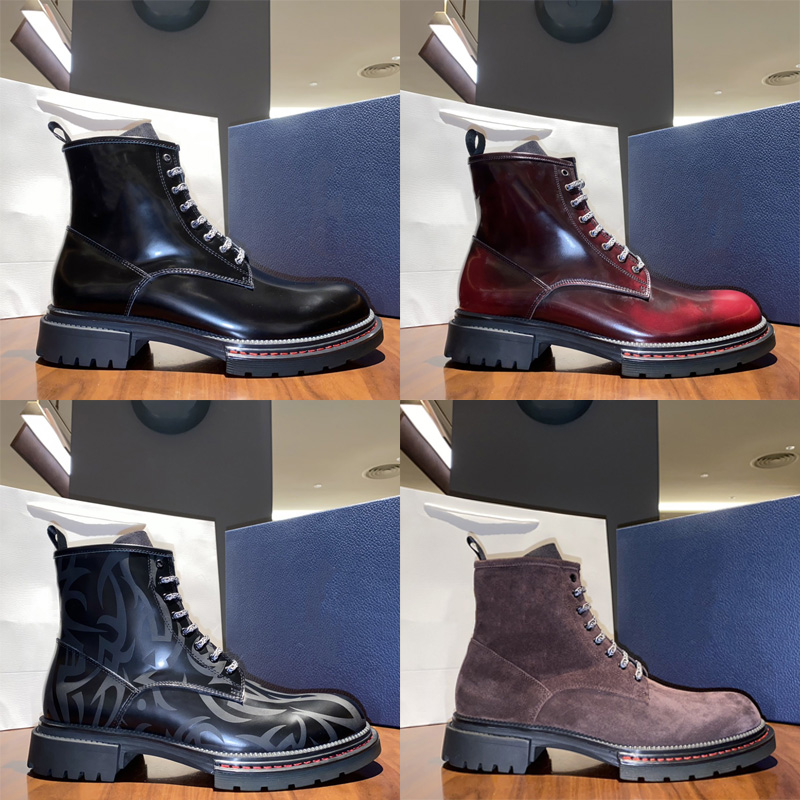 Best Quality Designers Shoes Mens Martin Boots Ankle TOP Calfskin Men Shoes Offical Business Dress Boots Lace-up Rubble Bottom with Box EU45, A1 leather
Best Quality Designers Shoes Mens Martin Boots Ankle TOP Calfskin Men Shoes Offical Business Dress Boots Lace-up Rubble Bottom with Box EU45, A1 leather