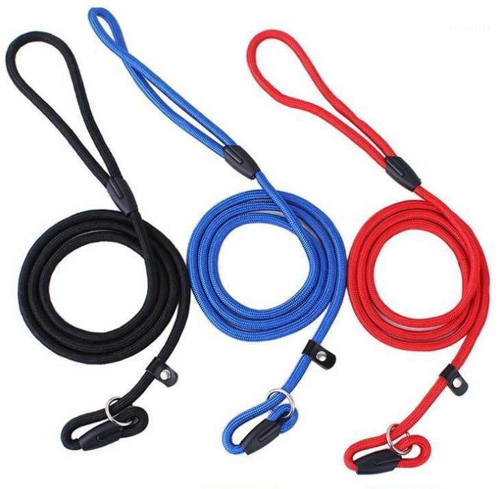 Nylon Rope Dog Whisperer Cesar Millan Style Slip Training Leash Lead and Collar Red Blue Black Colors Wholesale1
Nylon Rope Dog Whisperer Cesar Millan Style Slip Training Leash Lead and Collar Red Blue Black Colors Wholesale1