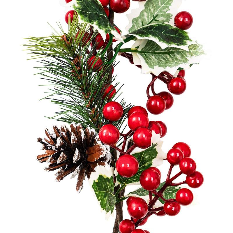 1PCS Red Berry Christmas Garland With Needle Garland Christmas Decorations DIY Wedding Gift Box Wreaths Craft Decor, As pic
1PCS Red Berry Christmas Garland With Needle Garland Christmas Decorations DIY Wedding Gift Box Wreaths Craft Decor, As pic