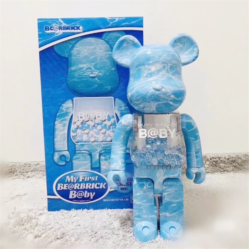 HOT 400% 28CM Bearbrick The ABS Water Crest Fashion bear Chiaki figures Toy For Collectors Be@rbrick Art Work model decoration toys gift
HOT 400% 28CM Bearbrick The ABS Water Crest Fashion bear Chiaki figures Toy For Collectors Be@rbrick Art Work model decoration toys gift