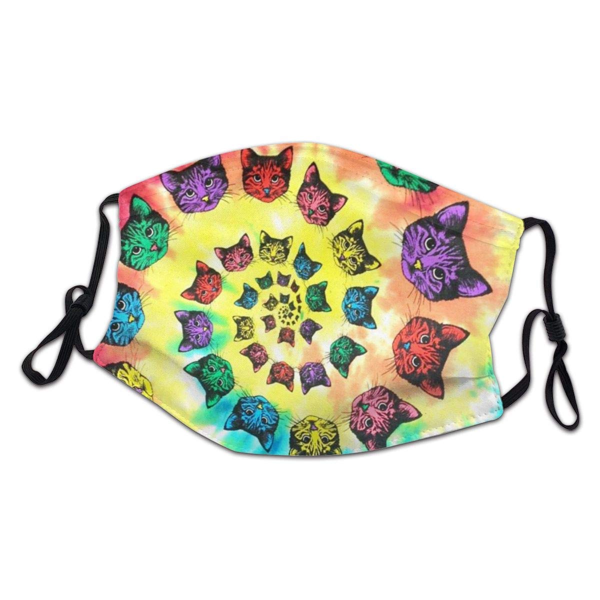 Adjustable Anti Dust Mouth Cover Spiral Cats Tie Dye Cat Colorful Face Cover Scarf Towel Variety Headwrap Reusable Washable
Adjustable Anti Dust Mouth Cover Spiral Cats Tie Dye Cat Colorful Face Cover Scarf Towel Variety Headwrap Reusable Washable