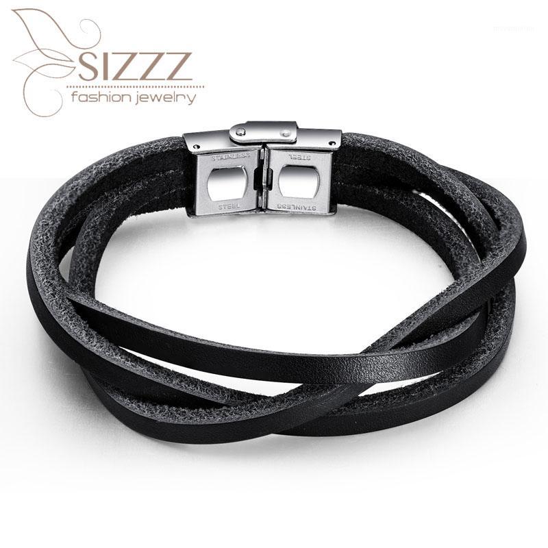 2020 European and American fashion cross-border men's leather fashion wild multi-layer bracelet&bangles1
2020 European and American fashion cross-border men's leather fashion wild multi-layer bracelet&bangles1