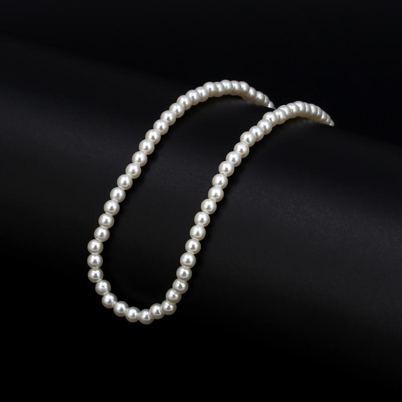 Chokers MEIBEADS 5mm Acrylic Imitation Pearl Bead Choker Necklace Women Decoration Fashion Jewelry For Headwear Making BD340
Chokers MEIBEADS 5mm Acrylic Imitation Pearl Bead Choker Necklace Women Decoration Fashion Jewelry For Headwear Making BD340