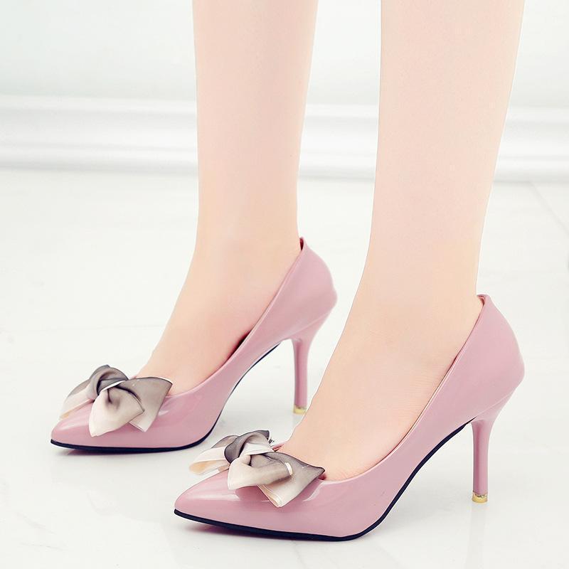 New Pointed Toe Bow Lady Sexy 8.5cmStiletto Fashion Luxury Shoes Women Designers Women Red Shoes Zapatos De Mujer Heels1, Black
New Pointed Toe Bow Lady Sexy 8.5cmStiletto Fashion Luxury Shoes Women Designers Women Red Shoes Zapatos De Mujer Heels1, Black