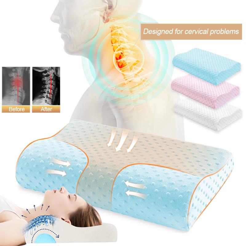 Pillow Memory Foam Bed Orthopedic Massage For Sleeping Neck Pain Relief Cervical Bamboo Pillows Drop
Pillow Memory Foam Bed Orthopedic Massage For Sleeping Neck Pain Relief Cervical Bamboo Pillows Drop