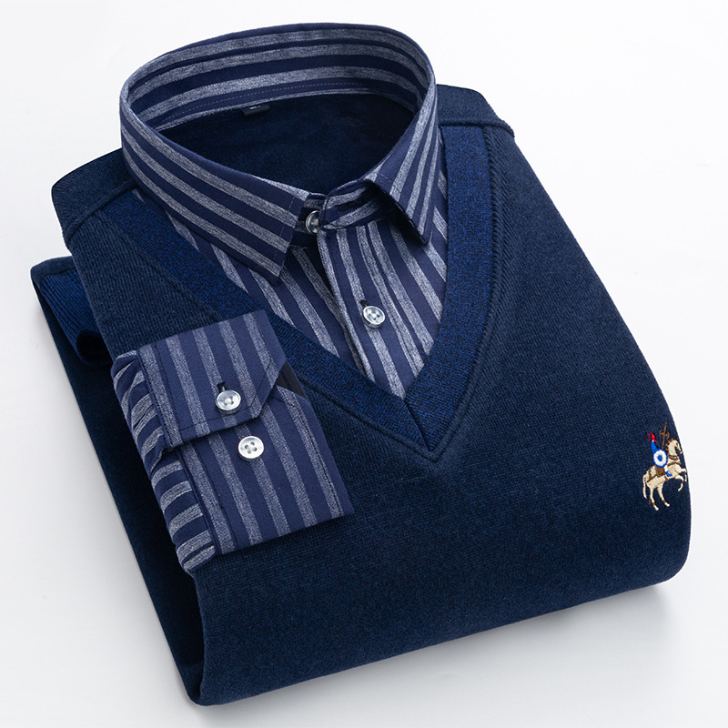 2021 New Brand Spring Autumn Winter Black Red Long Sleeves v Neck Plus Veet Wram Korea Style Shirt for Men's Oversized Clothing Ru5z, J006
2021 New Brand Spring Autumn Winter Black Red Long Sleeves v Neck Plus Veet Wram Korea Style Shirt for Men's Oversized Clothing Ru5z, J006