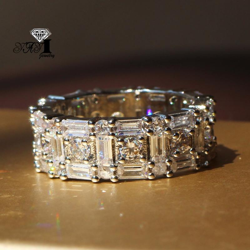 YaYI Jewelry Fashion Princess Cut 5.2CT White Zircon Silver Color Engagement Rings wedding Rings Party
YaYI Jewelry Fashion Princess Cut 5.2CT White Zircon Silver Color Engagement Rings wedding Rings Party