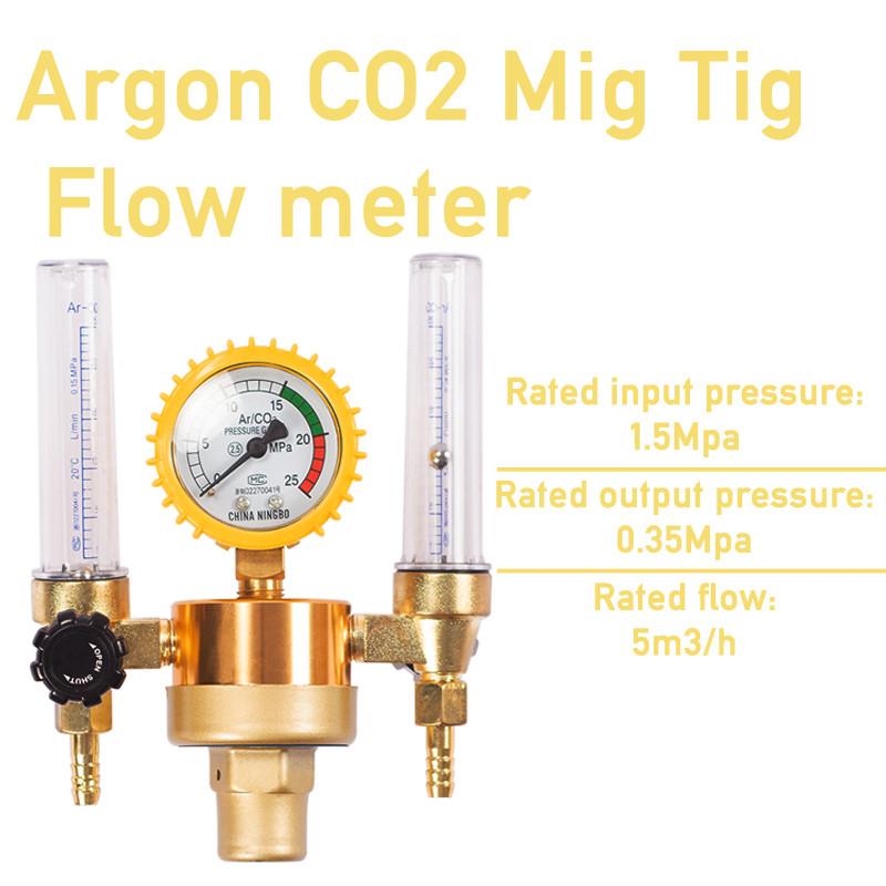 Argon CO2 Pressure Reducer Mig Tig Flow Meter Control Valve Welding Gas Regulator Double Tube Bubble Counter Aquarium Flowmeter
Argon CO2 Pressure Reducer Mig Tig Flow Meter Control Valve Welding Gas Regulator Double Tube Bubble Counter Aquarium Flowmeter