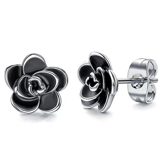 Flower Stud earrings women ear rings cuff Fashion jewelry gift will and sandy, Golden;silver
Flower Stud earrings women ear rings cuff Fashion jewelry gift will and sandy, Golden;silver