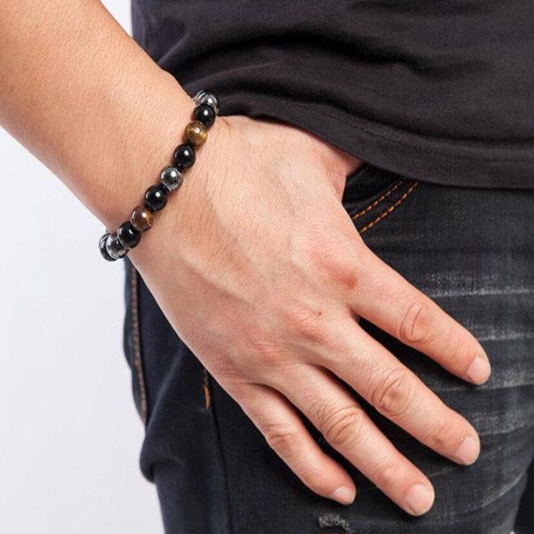 2020 new high quality tiger eye stone bracelet natural stone bracelet 10 mm jewelry bracelet Jewelry