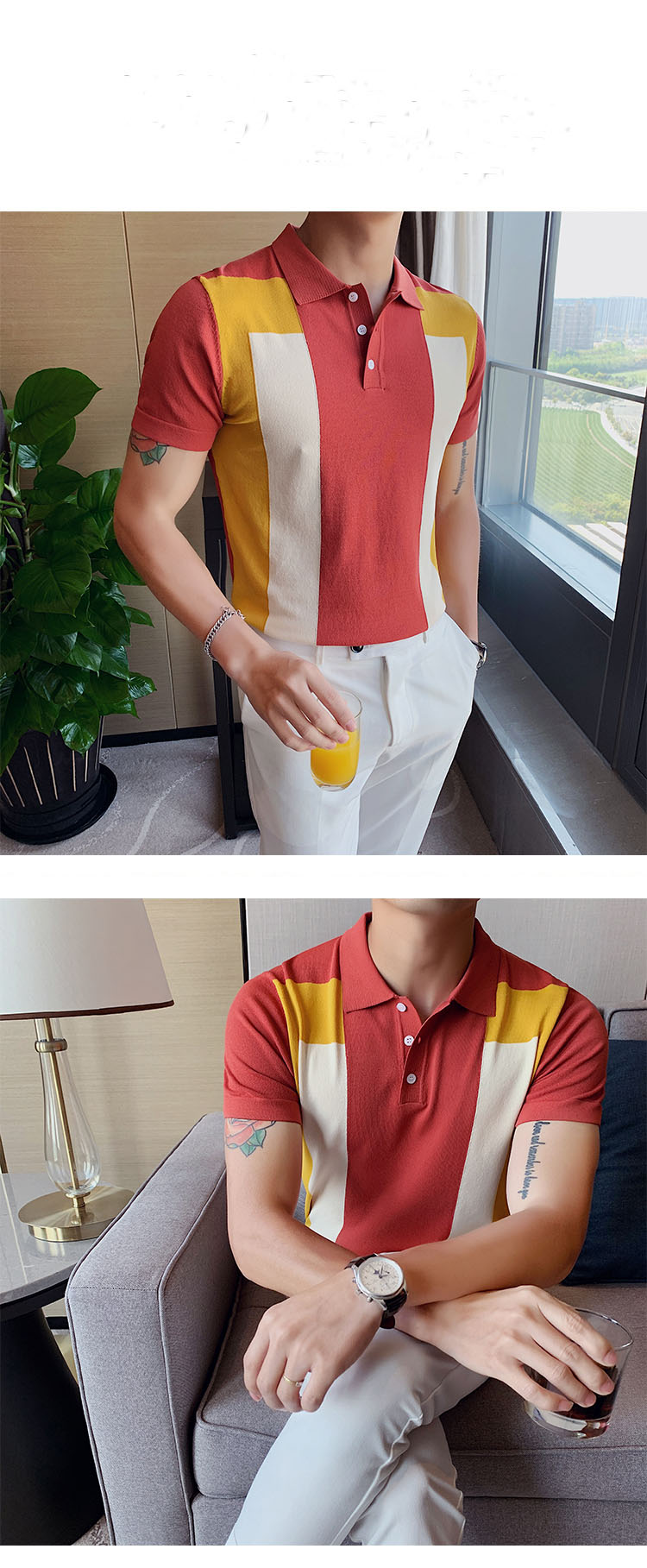High Quality Summer Polo Shirt Men Contrast Colors Slim Fit Short Sleeve Men Polo Shirt Turn Down Collar Casual Polo Homme 3XL-M, Black
High Quality Summer Polo Shirt Men Contrast Colors Slim Fit Short Sleeve Men Polo Shirt Turn Down Collar Casual Polo Homme 3XL-M, Black