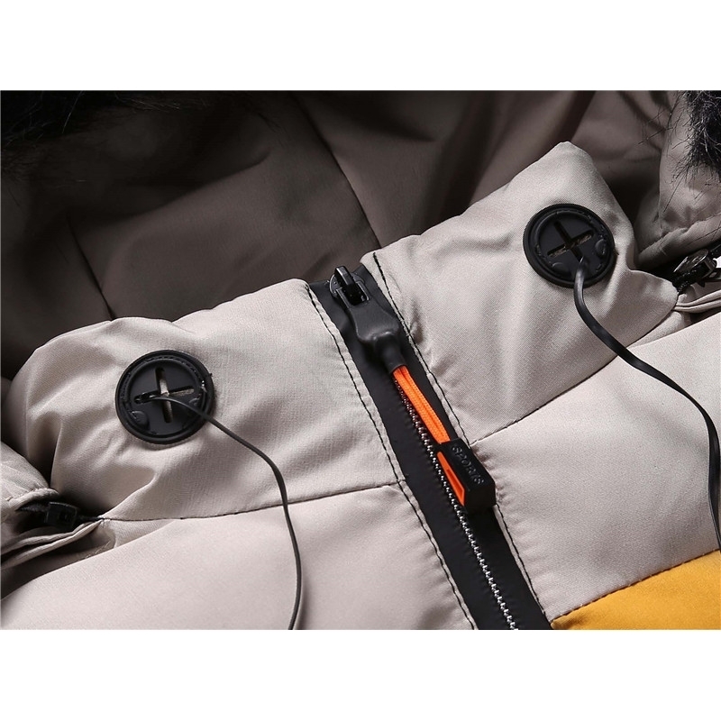 Men Parkas Winter New Casual Warm Thick Waterproof Jacket Coat Men New Autumn Outwear Windproof Hat Parkas Jacket Men 5XL 201027