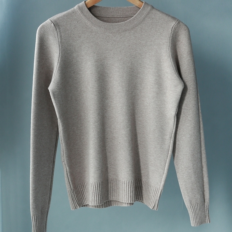 Lizkova Winter O-neck Sweater Women White Knitted Slim Pullover Loose Casual Tops 201203, Beige
Lizkova Winter O-neck Sweater Women White Knitted Slim Pullover Loose Casual Tops 201203, Beige