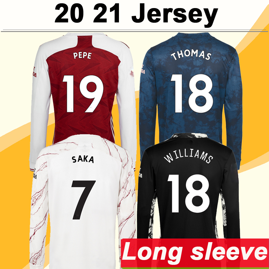 20 21 Long Sleeves TIERNEY SAKA WILLIAN Mens Soccer Jerseys MAITLAND-NILES THOMAS PEPE Home Away 3rd Goalkeeper Football Shirt Uniforms, Cx626 2021 home no patch
20 21 Long Sleeves TIERNEY SAKA WILLIAN Mens Soccer Jerseys MAITLAND-NILES THOMAS PEPE Home Away 3rd Goalkeeper Football Shirt Uniforms, Cx626 2021 home no patch
