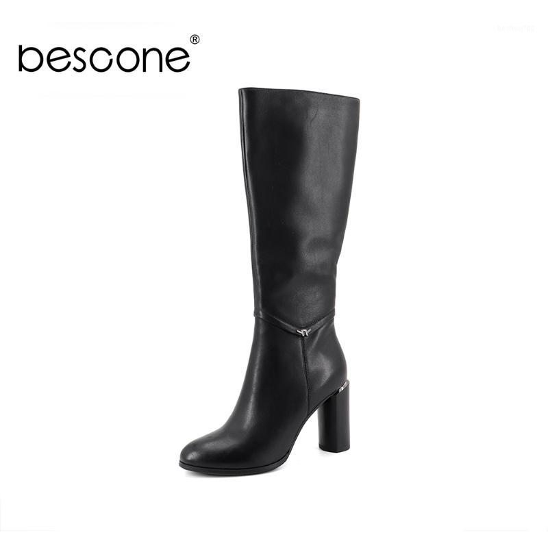 BESCONE Casual Ladies Boots High Quality Genuine Leather Handmade Super High Heel Shoes Round Toe Square Heel Women Boots BC3641, Black
BESCONE Casual Ladies Boots High Quality Genuine Leather Handmade Super High Heel Shoes Round Toe Square Heel Women Boots BC3641, Black