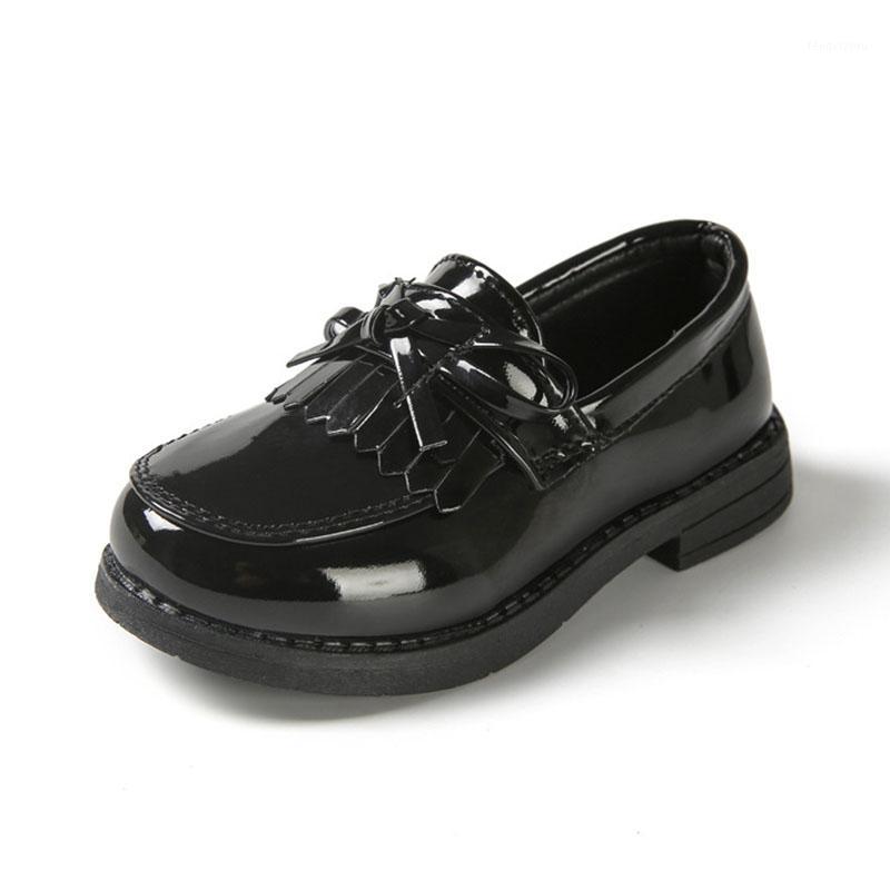 COZULMA Kids Tassels Patent Leather Shoes For Girls Butterfly-Knot Shoes For Children Patchwork Slip-On Size 26-361, Black
COZULMA Kids Tassels Patent Leather Shoes For Girls Butterfly-Knot Shoes For Children Patchwork Slip-On Size 26-361, Black