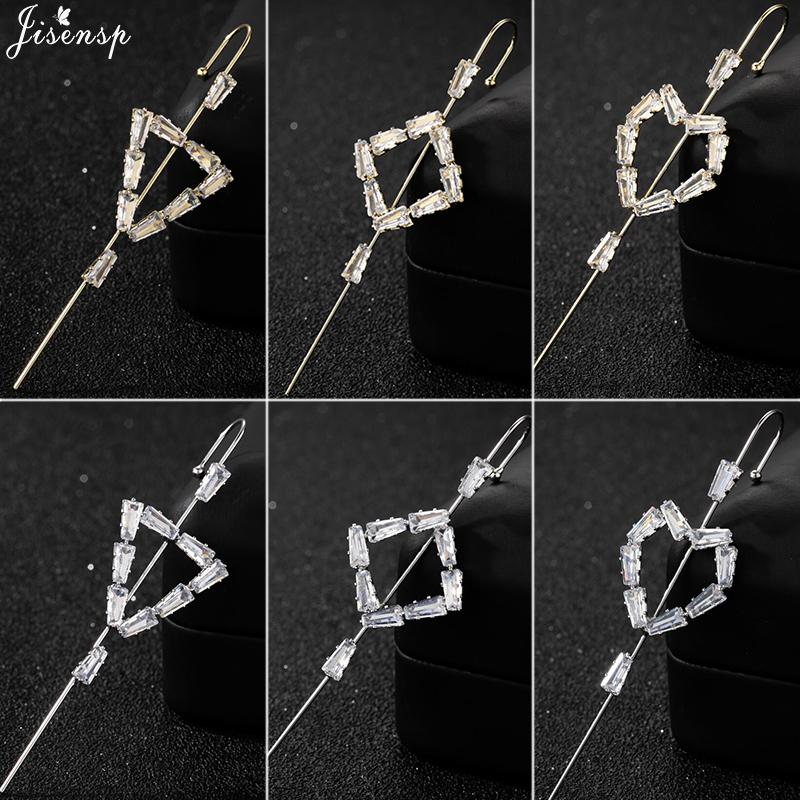 Jisensp Elegant Ear Wrap Crawler Hook Earrings Crawler Geometric Triangle Square Earring for Women Wedding Piercing Earrings
Jisensp Elegant Ear Wrap Crawler Hook Earrings Crawler Geometric Triangle Square Earring for Women Wedding Piercing Earrings