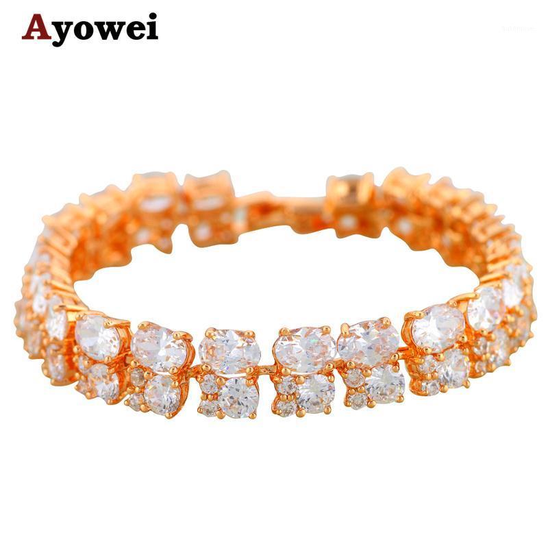 Wide design yellow Gold tone Zirconia Crystal design Bracelets for women Health Nickel & Lead free fashion jewelry TB407A1
Wide design yellow Gold tone Zirconia Crystal design Bracelets for women Health Nickel & Lead free fashion jewelry TB407A1