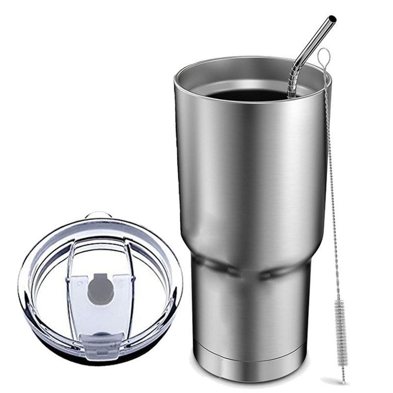 Stainless Steel Tumbler Cup with Lid Straw 30 Oz Double Wall Vacuum Flask Insulated Beer Cup Drinking Coffee Wine Mug Water Bottle
Stainless Steel Tumbler Cup with Lid Straw 30 Oz Double Wall Vacuum Flask Insulated Beer Cup Drinking Coffee Wine Mug Water Bottle