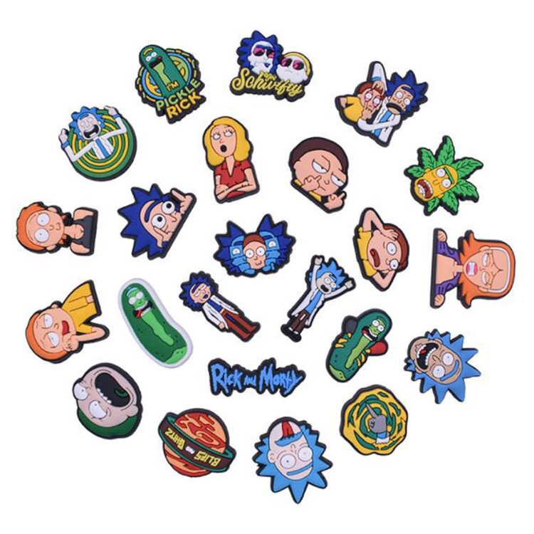 New arrived anime croc shoe charms pvc soft rubber shoecharms buckle clog garden shoes flower decoration gift
New arrived anime croc shoe charms pvc soft rubber shoecharms buckle clog garden shoes flower decoration gift