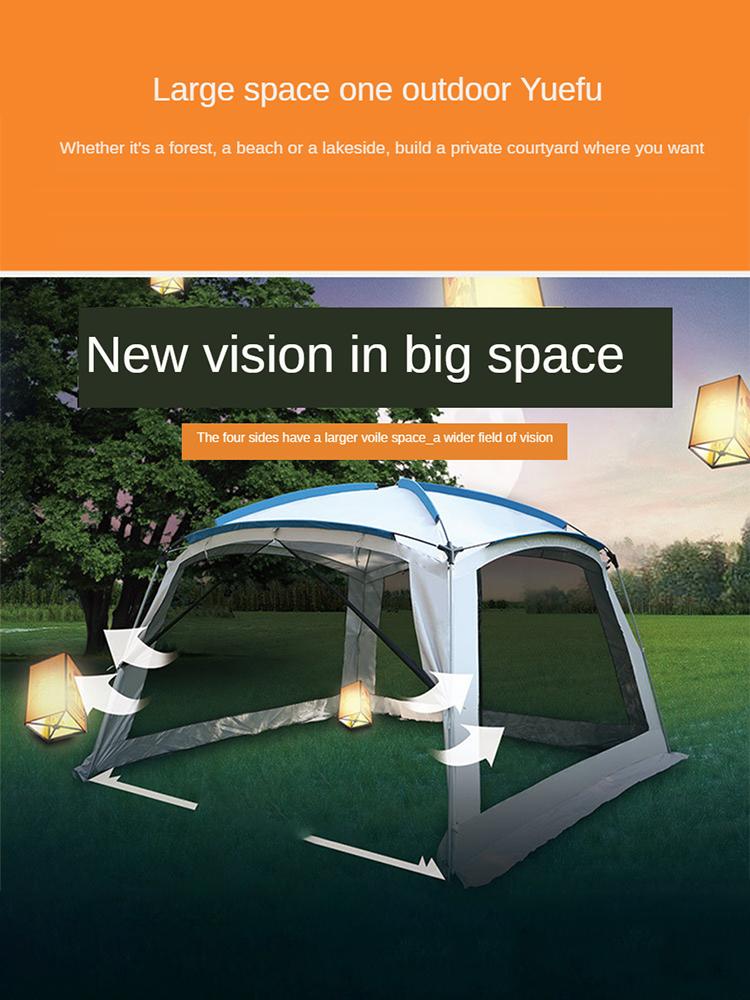 Tents And Shelters Glamping Outdoor Camping Large Hiking Family Canopy Tent Curtain Beach Double Layer Sunshade Over 8 Person
Tents And Shelters Glamping Outdoor Camping Large Hiking Family Canopy Tent Curtain Beach Double Layer Sunshade Over 8 Person