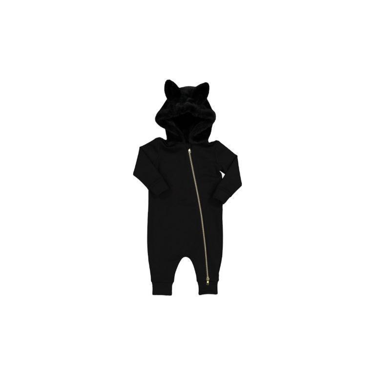 Baby Romper Carb Winter Toddler Boys Girls Cute Hoohed Velvet Warm Thick Jumpsuits Infant Clothes 201027