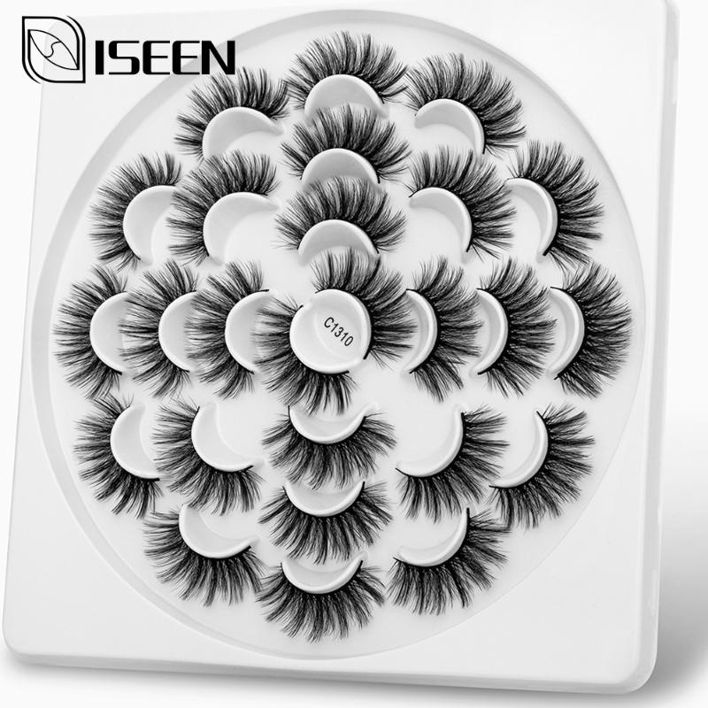 ISEEN 7/13 Pairs False Eyelashes Faux Mink Lashes Natural Long 10-25mm Dramatic Long Vendor Eyes Makeup Tools Beauty Kit
ISEEN 7/13 Pairs False Eyelashes Faux Mink Lashes Natural Long 10-25mm Dramatic Long Vendor Eyes Makeup Tools Beauty Kit