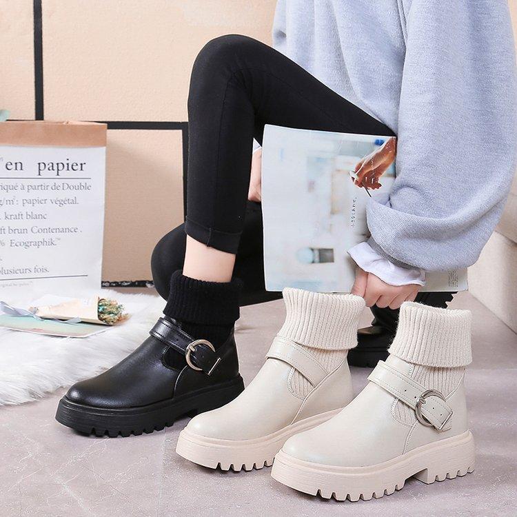 2020 Buckle New Winter Motorcycle Boots Women Style Ankle Boots Low Heel Ankle Boot Women Shoe, Beige
2020 Buckle New Winter Motorcycle Boots Women Style Ankle Boots Low Heel Ankle Boot Women Shoe, Beige