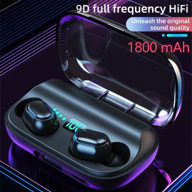 Earphones Wireless Headphones Bluetooth Headset Hand Free For Earbuds Headset 1800 mAh Can Charging For Phone1, Black
Earphones Wireless Headphones Bluetooth Headset Hand Free For Earbuds Headset 1800 mAh Can Charging For Phone1, Black