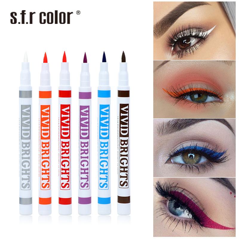 S.f.r.Color 6-color Matte Quick-drying Color Liquid Eyeliner Long-lasting Non-smudge Matte Liquid Eyeliner Eye Shadow, 05
S.f.r.Color 6-color Matte Quick-drying Color Liquid Eyeliner Long-lasting Non-smudge Matte Liquid Eyeliner Eye Shadow, 05