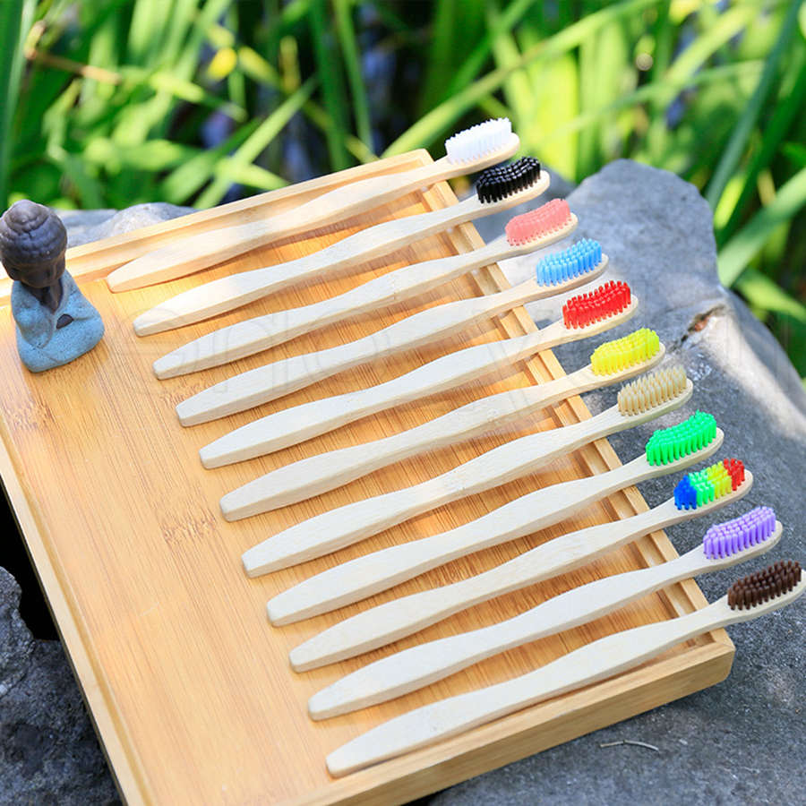 Natural Bamboo Toothbrush Disposable Hotel Soft Bristles Natural Eco Bamboo Fibre Wooden Handle Toothbrush For Adults
Natural Bamboo Toothbrush Disposable Hotel Soft Bristles Natural Eco Bamboo Fibre Wooden Handle Toothbrush For Adults