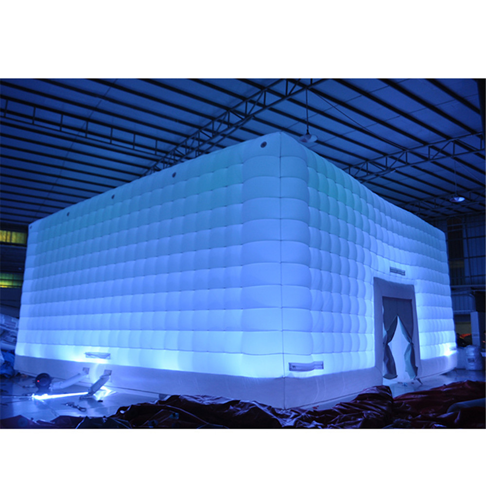 Customized Led Glowing Cabinet inflatable cube tent event exhibition trade show Building giant Party Room with blower for Sale
Customized Led Glowing Cabinet inflatable cube tent event exhibition trade show Building giant Party Room with blower for Sale
