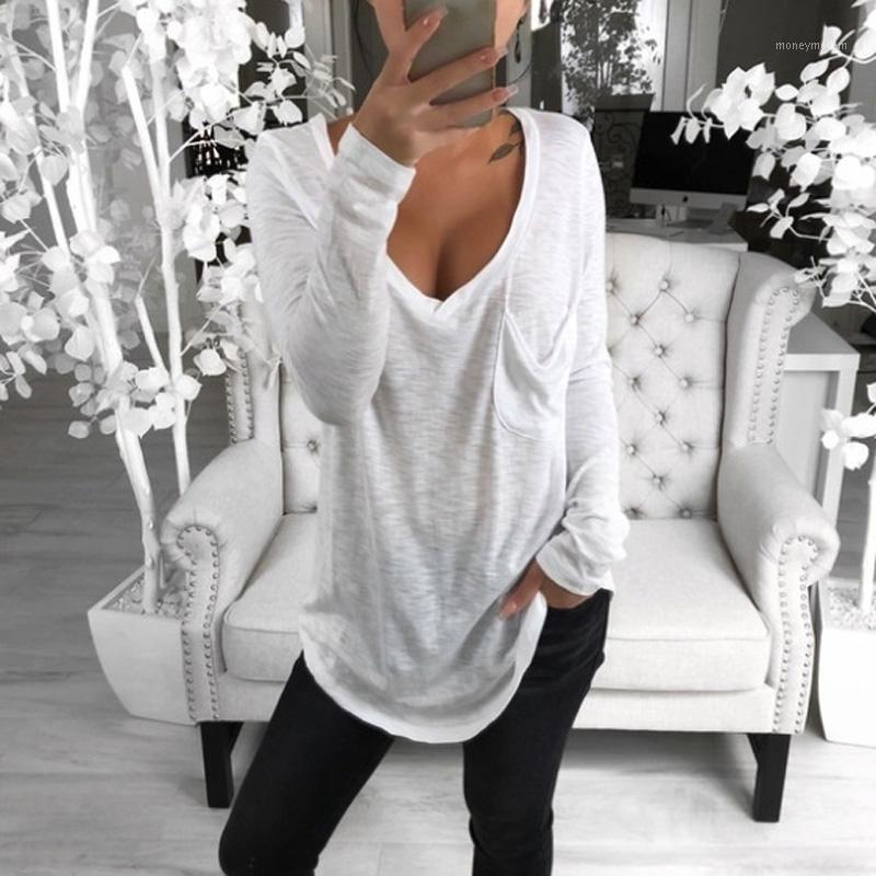 6 Colors Fashion All Match V Neck Long Sleeve Shirts Spring New Arrivals -2xl Plus Size Bottoming Loose European Style1, Black
6 Colors Fashion All Match V Neck Long Sleeve Shirts Spring New Arrivals -2xl Plus Size Bottoming Loose European Style1, Black
