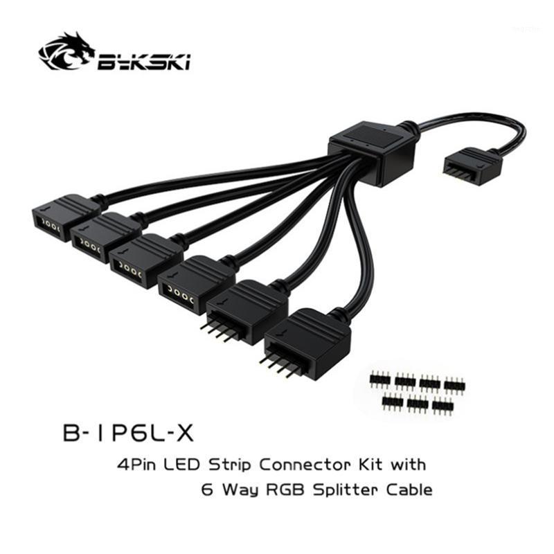 Bykski RGB Extension Cable 6 in 1 Transfer wiring board RGB interface expansion line HUB 12V 4pin branch line B-1P6L-X1
Bykski RGB Extension Cable 6 in 1 Transfer wiring board RGB interface expansion line HUB 12V 4pin branch line B-1P6L-X1