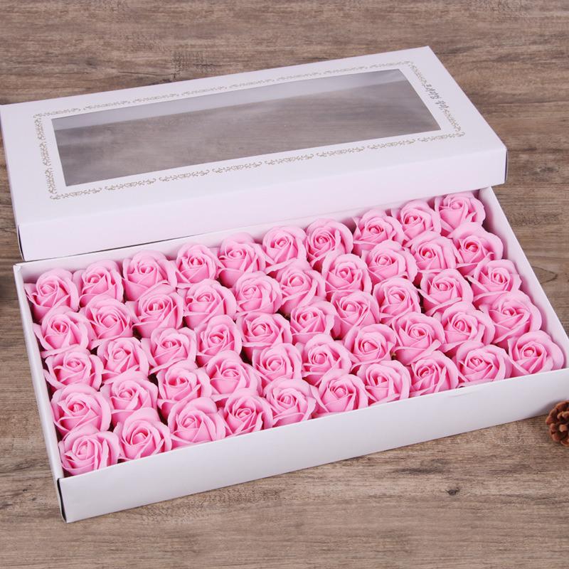 50 Pieces Of Set Artificial Rose Soap Flowers Flower Head Wedding Decoration Fake Flower wedding decor Gift box, Picture color
50 Pieces Of Set Artificial Rose Soap Flowers Flower Head Wedding Decoration Fake Flower wedding decor Gift box, Picture color
