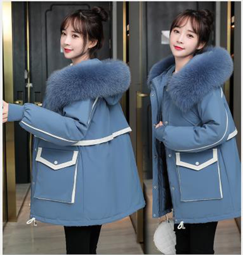 Wholesale winter coat new tooling student thick cotton coat female mid-length loose ins Hong Kong style jacket, Gray
Wholesale winter coat new tooling student thick cotton coat female mid-length loose ins Hong Kong style jacket, Gray