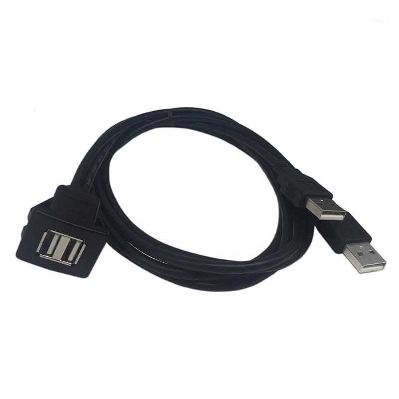 USB2.0 Flush Mount Cable 1M/2M Double/Single USB Port Extension Flush Dashboard Panel Mount Cable for Car Boat Motorcycle1
USB2.0 Flush Mount Cable 1M/2M Double/Single USB Port Extension Flush Dashboard Panel Mount Cable for Car Boat Motorcycle1