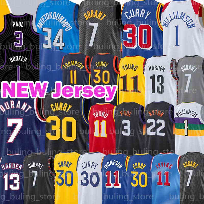 7 Durant 30 Curry Basketball Jersey Stephen 1 Booker Kevin 3 Chris Devin Paul 11 Irving Klay Trae Williamson Young Thompson Harden Kyrie Zion Black Wiseman Biggie Men
7 Durant 30 Curry Basketball Jersey Stephen 1 Booker Kevin 3 Chris Devin Paul 11 Irving Klay Trae Williamson Young Thompson Harden Kyrie Zion Black Wiseman Biggie Men