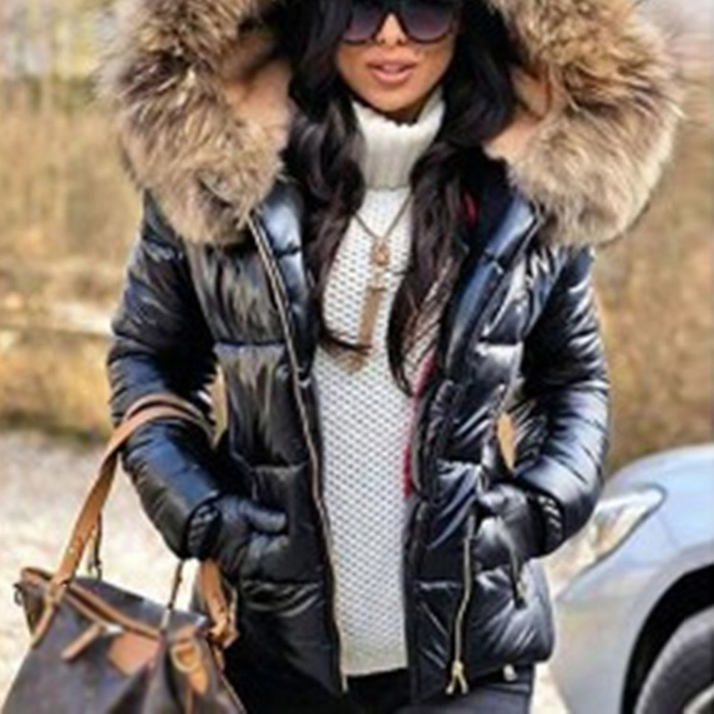 2021 Cotton Quilted Parkas Female Coat Thickening Winter Jacket of Black Women Fake Skin Outwear Silm To9e, Khaki.
2021 Cotton Quilted Parkas Female Coat Thickening Winter Jacket of Black Women Fake Skin Outwear Silm To9e, Khaki.