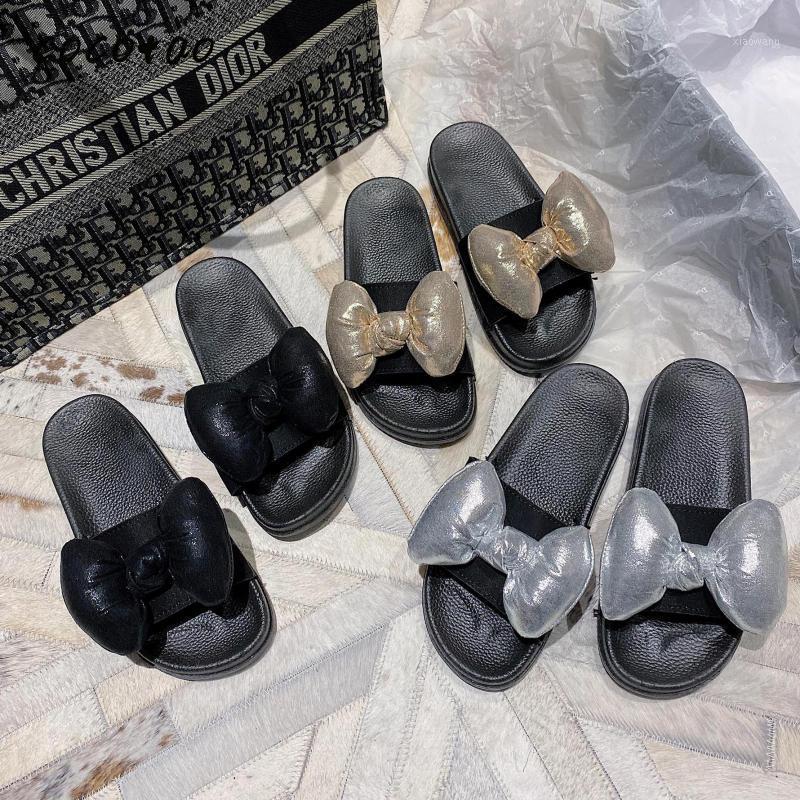 2020 Spring And Summer Models New Slippers Women Wear A Thick Beach Sandals Court Wind Silk Bow Sandals And Slippers1, Black
2020 Spring And Summer Models New Slippers Women Wear A Thick Beach Sandals Court Wind Silk Bow Sandals And Slippers1, Black