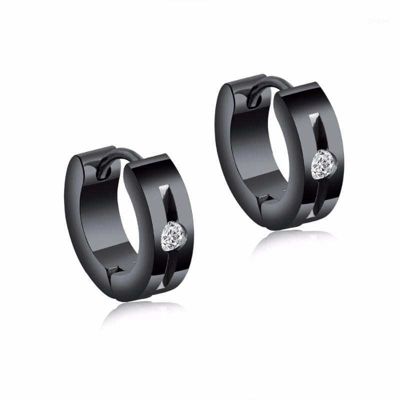 Hoop & Huggie Punk Vintage Stainless Steel Earrings For Women Men Inlay Zircon Gold /Black/steel Color Female Daily Jewelry Gift1
Hoop & Huggie Punk Vintage Stainless Steel Earrings For Women Men Inlay Zircon Gold /Black/steel Color Female Daily Jewelry Gift1