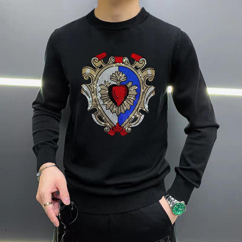 European 2021 Men's Sweater Chic Design Hot Diamond Oversized Knitted Pullover To Keep Warm Personality Cashmere Style, As shown asian size
European 2021 Men's Sweater Chic Design Hot Diamond Oversized Knitted Pullover To Keep Warm Personality Cashmere Style, As shown asian size