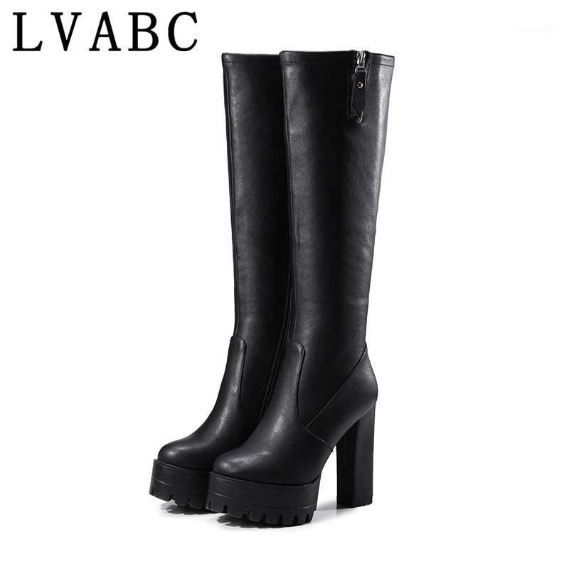LVABC 2020 Big Size 32-42 Women Warm Short Plush Side Zipper Knee High Boots Comfortable Square Heel Winter Shoes Black1, Black single
LVABC 2020 Big Size 32-42 Women Warm Short Plush Side Zipper Knee High Boots Comfortable Square Heel Winter Shoes Black1, Black single