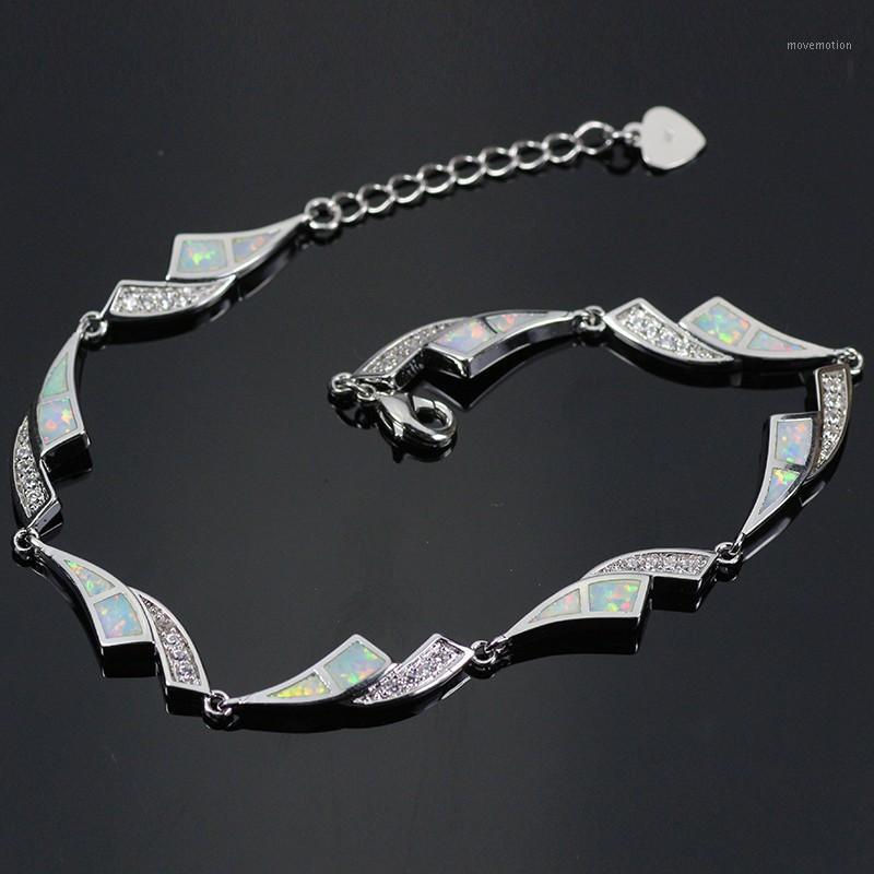 SZ0015 New White Opal Bracelets Fashion Jewelry Bracelets For Women1
