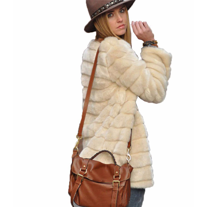 S-4Xl Plus Size Faux Fur Coat Soft, Warm & Stylish | Winter New Arrival