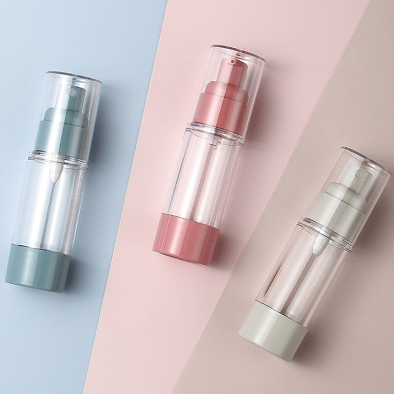 Vacuum Travel Bottle for Cosmetic Empty Airless Lotion Cream Pump Plastic Container Spray Dispenser For Travel 15ml 30ml 50ml Packing Bottl
Vacuum Travel Bottle for Cosmetic Empty Airless Lotion Cream Pump Plastic Container Spray Dispenser For Travel 15ml 30ml 50ml Packing Bottl