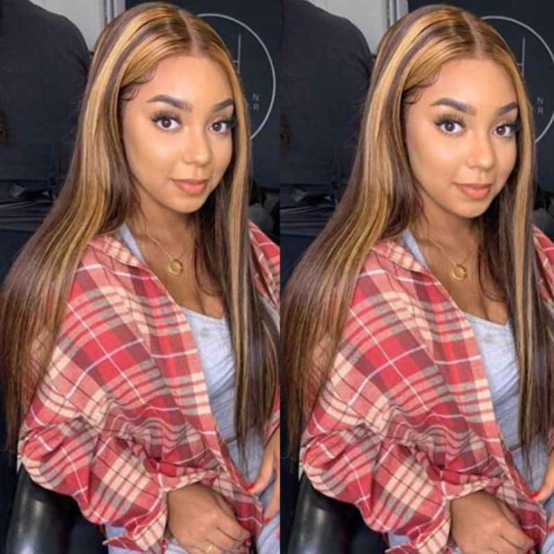 Cheap 180% highlight human hair wig T part Hd Transparent shade 32 30 inch straight front wig shoelace, Natural color
Cheap 180% highlight human hair wig T part Hd Transparent shade 32 30 inch straight front wig shoelace, Natural color